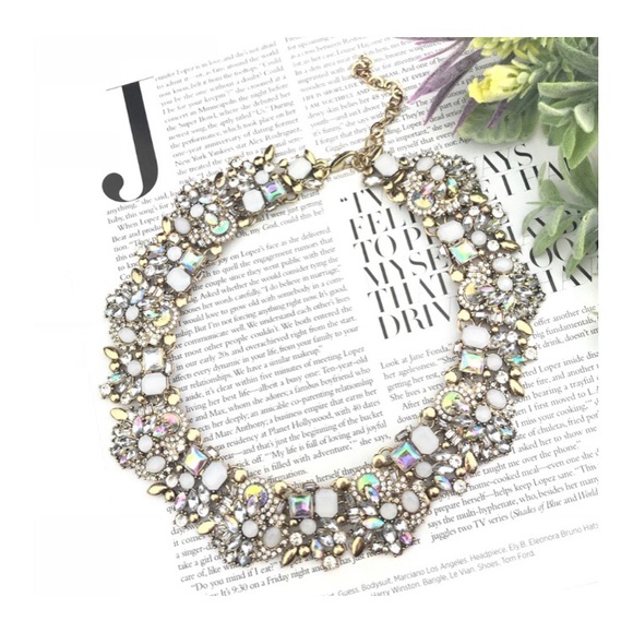 Boutique Jewelry - Glam Collar Necklace